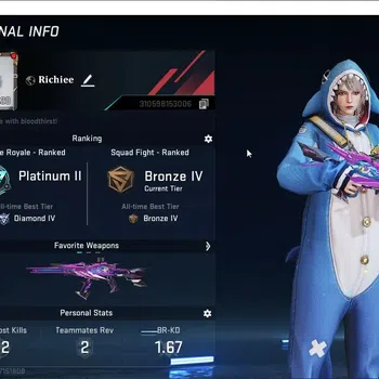 Blood Strike Accounts Collab Skin ASIA |Eternal Galil-Blight's Embrance|Collab M4A1-Garou(OPM)|Limited