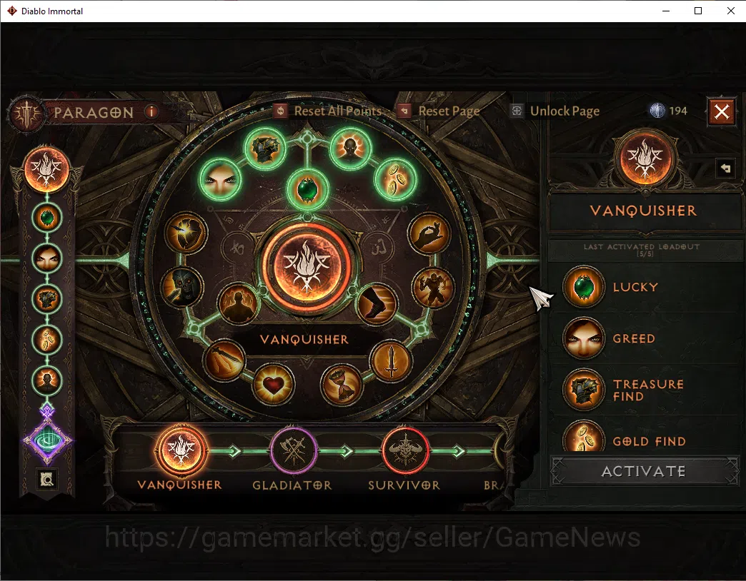 Diablo Immortal Accounts NA-High Heaven|CS ON|Lv60(834)|Tempest|CR 41k|Reso image 11