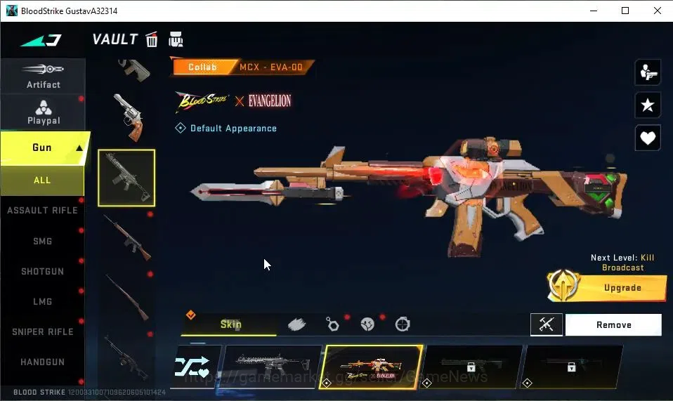 Blood Strike Accounts ASIA|Collab 7DS[M700,AK47]+Collab EVA-MCX|ULTRA SC image 13