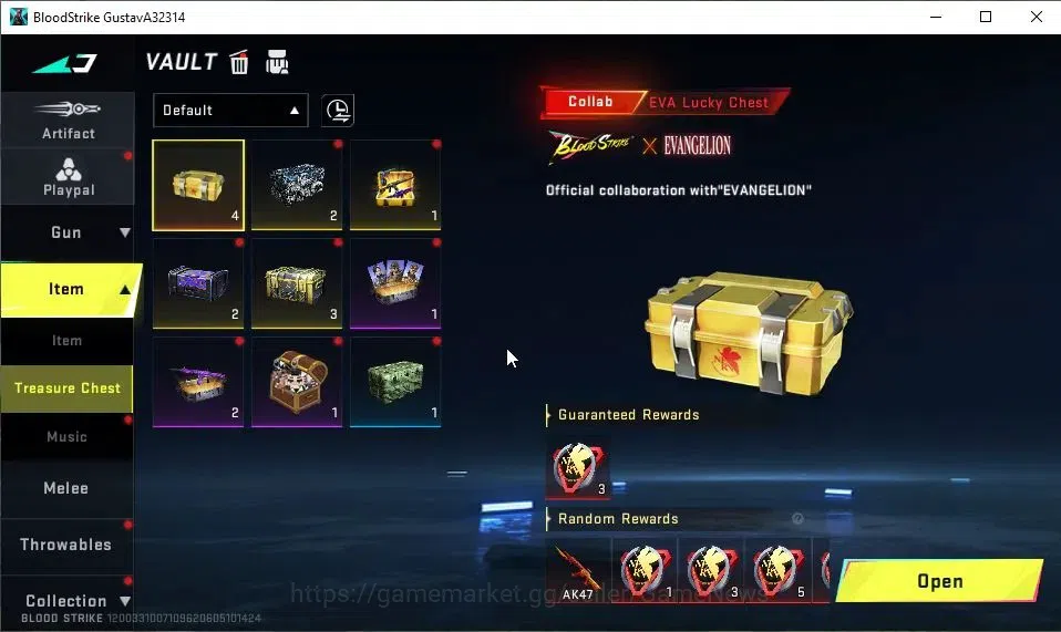 Blood Strike Accounts ASIA|Collab 7DS[M700,AK47]+Collab EVA-MCX|ULTRA SC image 15