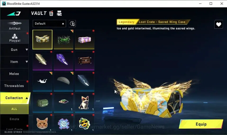 Blood Strike Accounts ASIA|Collab 7DS[M700,AK47]+Collab EVA-MCX|ULTRA SC image 16