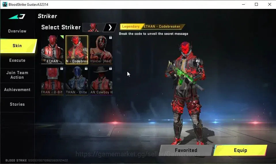 Blood Strike Accounts ASIA|Collab 7DS[M700,AK47]+Collab EVA-MCX|ULTRA SC image 3