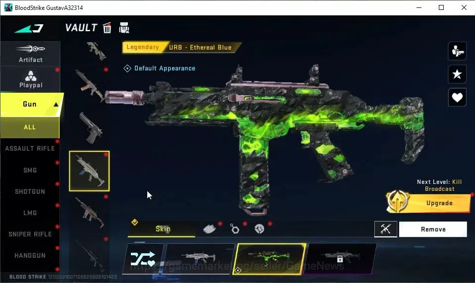 Blood Strike Accounts ASIA|Collab 7DS[M700,AK47]+Collab EVA-MCX|ULTRA SC image 8