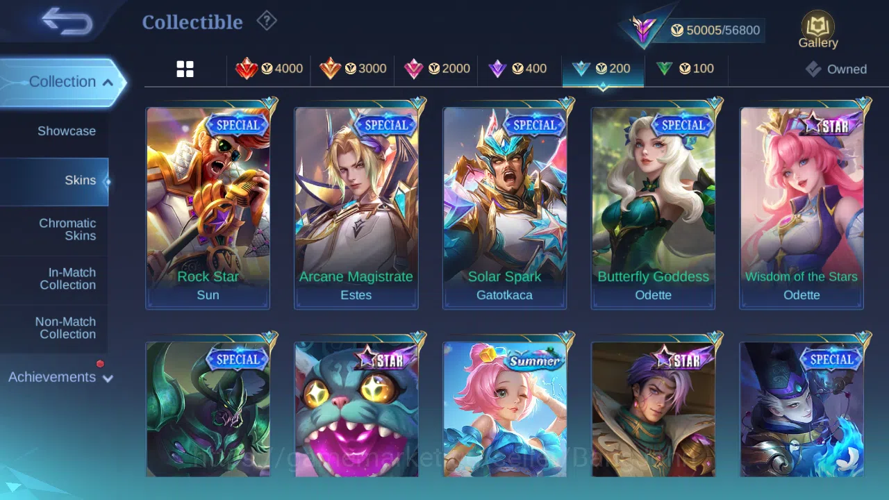 Mobile Legends: Bang Bang Accounts Others Hero 90 | skin 198 | prime granger | sanrio floryn | cc natalia | lightborn harith 14