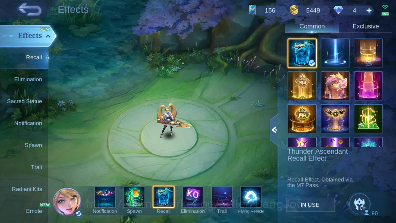 Mobile Legends: Bang Bang Accounts Others Hero 90 | skin 198 | prime granger | sanrio floryn | cc natalia | lightborn harith 5