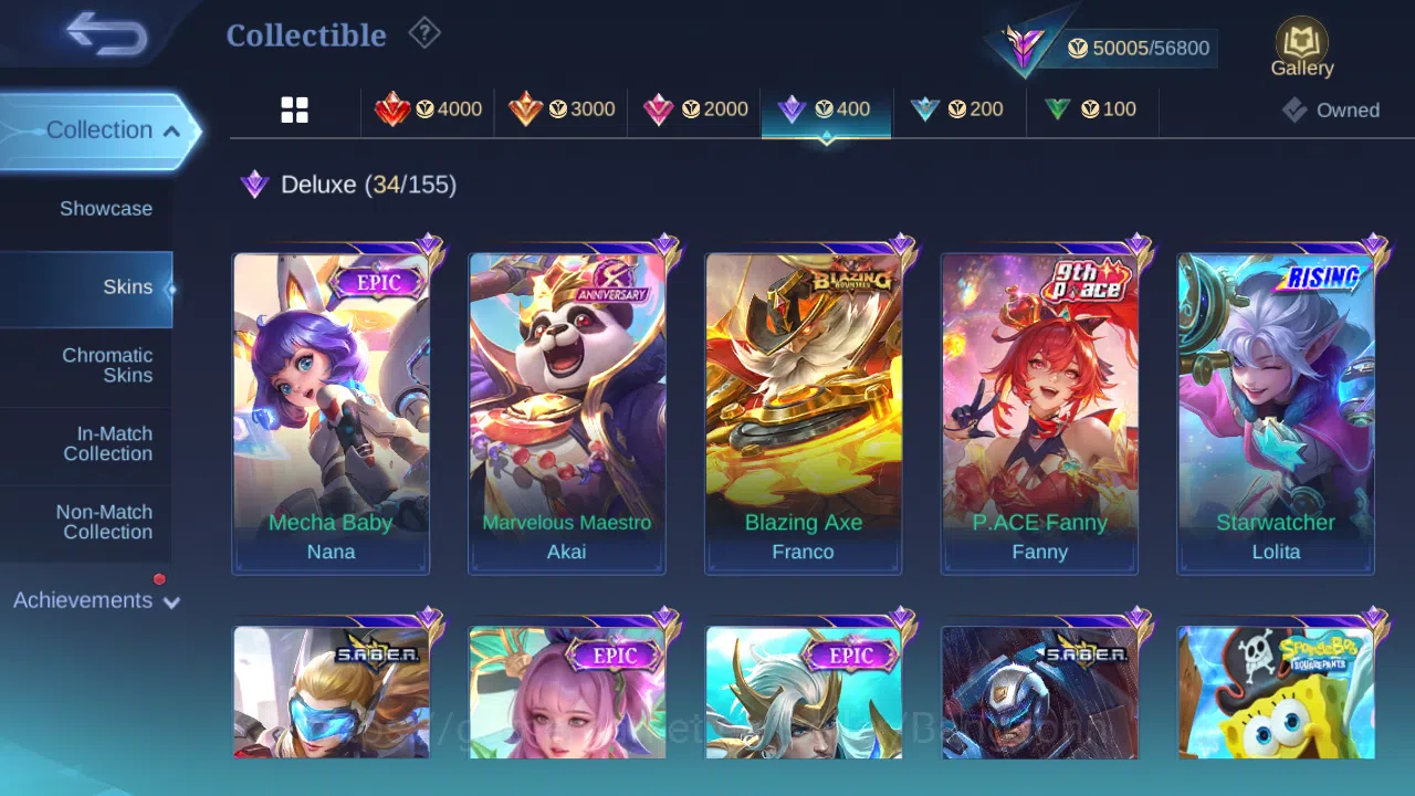 Mobile Legends: Bang Bang Accounts Others Hero 90 | skin 198 | prime granger | sanrio floryn | cc natalia | lightborn harith 9