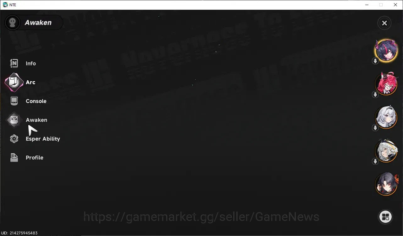 Neverness to Everness Accounts GLOBAL SEA|HL46|TL31|11S-Class 4