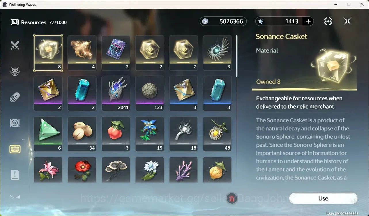 Wuthering Waves Accounts Starter SEA|UL 50|Rank 6|4 Char Limited [ Iuno,Augusta Rc1]+Sign,Shorekeeper,Mornye |1413 16