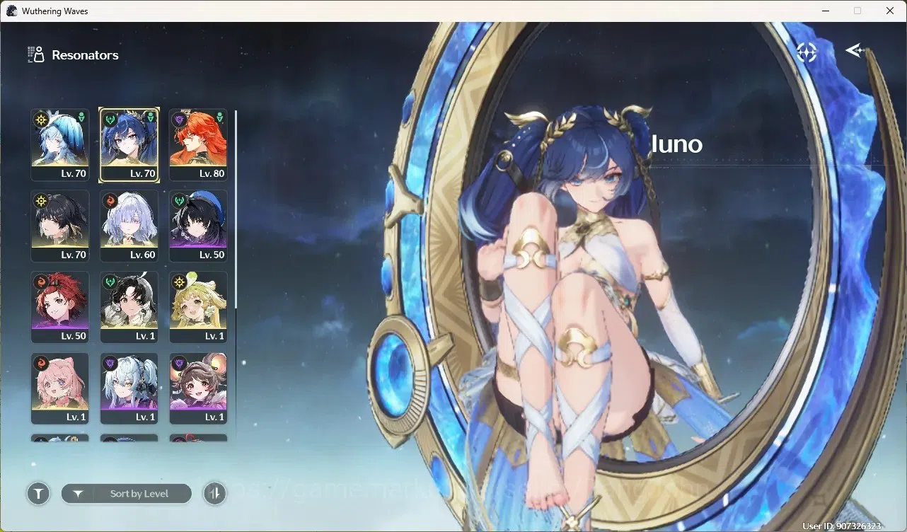 Wuthering Waves Accounts Starter SEA|UL 50|Rank 6|4 Char Limited [ Iuno,Augusta Rc1]+Sign,Shorekeeper,Mornye |1413 2