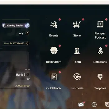 Wuthering Waves Accounts Starter SEA|UL 50|Rank 6|4 Char Limited [ Iuno,Augusta Rc1]+Sign,Shorekeeper,Mornye |1413