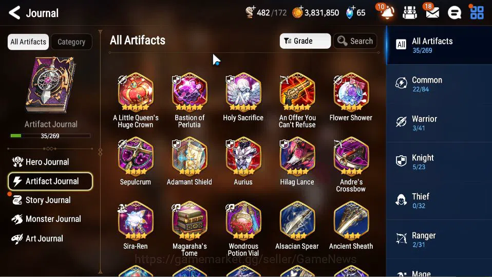 Epic Seven Accounts GLOBAL Unverif|New Era|2 ML(LOT Scales, Harsetti) image 11