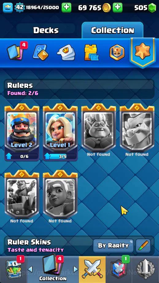 Clash Royale Accounts Midgame Lv 42|Trophy 9442|KTL 14|Limited Skin|Card 121| 1 HERO 9 EVO 8 Champ 21 Legendary 33 Epic 30 19