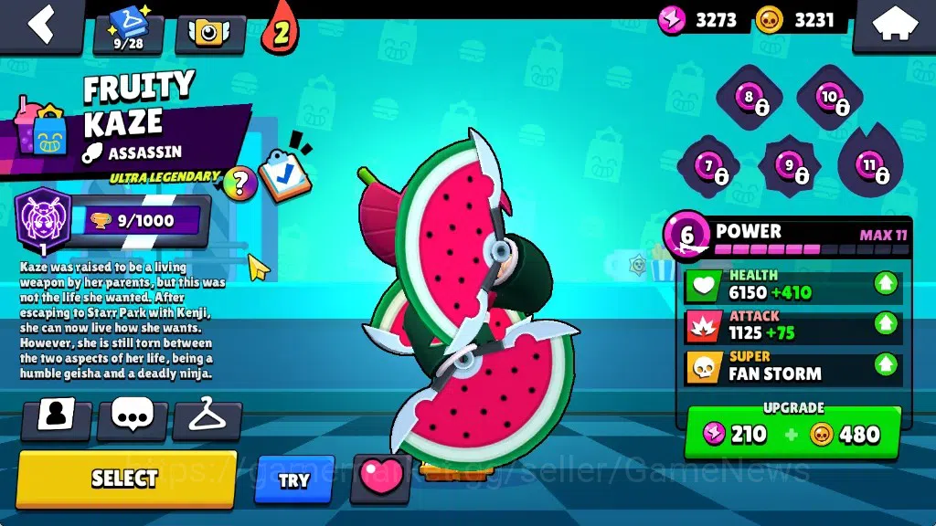 Brawl Stars Accounts 60725 Trophy|85 Brawlers 28 Max|UL Sirius&Kaze|1 H image 13