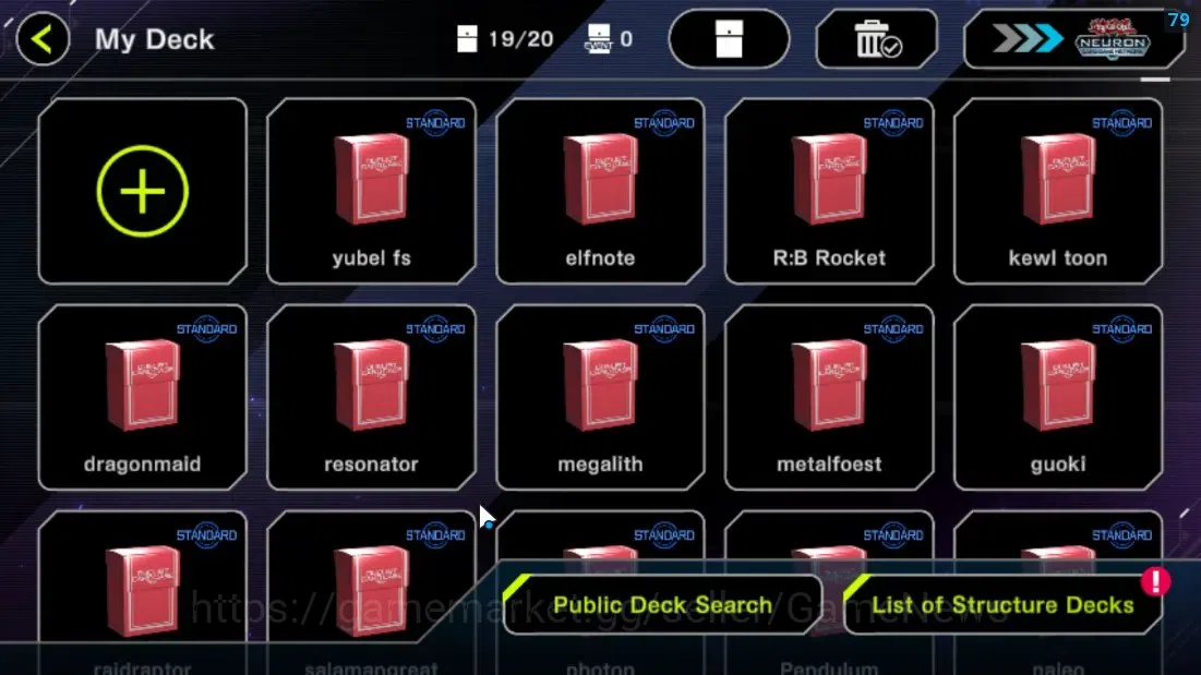 Yu-Gi-Oh! Master Duel Accounts Android|Lv 18 | 19 Deck |yubel fs, elfnote, R:B Ro image 2
