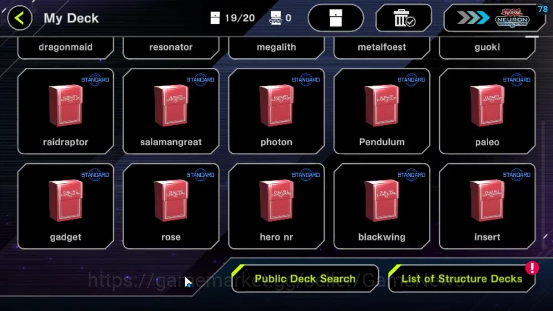 Yu-Gi-Oh! Master Duel Accounts Android|Lv 18 | 19 Deck |yubel fs, elfnote, R:B Ro image 3