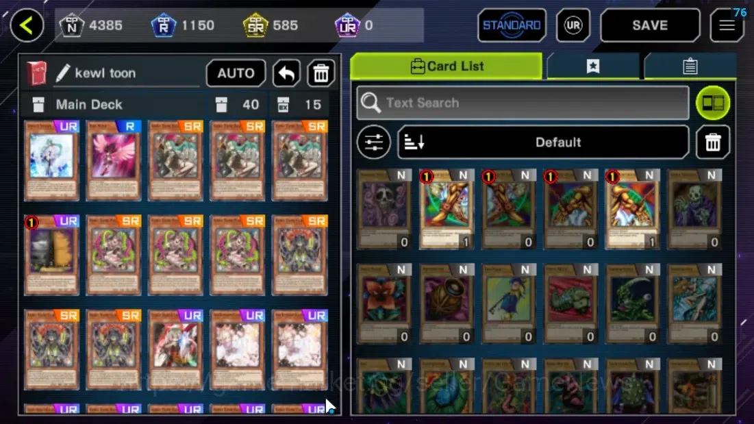 Yu-Gi-Oh! Master Duel Accounts Android|Lv 18 | 19 Deck |yubel fs, elfnote, R:B Ro image 4