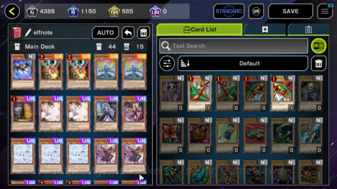 Yu-Gi-Oh! Master Duel Accounts Android|Lv 18 | 19 Deck |yubel fs, elfnote, R:B Ro image 6