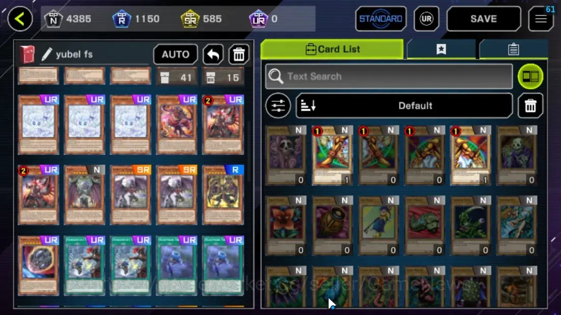 Yu-Gi-Oh! Master Duel Accounts Android|Lv 18 | 19 Deck |yubel fs, elfnote, R:B Ro image 9