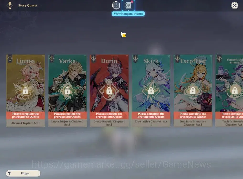 Genshin Impact Accounts ASIA|AR30|Starter|1Limited+20(*4Character)|Nefer,J image 12