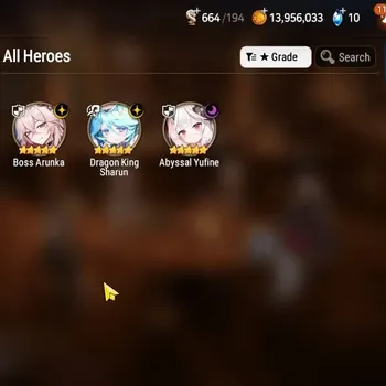 Epic Seven Accounts Starter GLOBAL UnVerif|NewEra| 3 ML (BArunka,Abys Yufine,Dragon Sharun)+Lilibet,Charles,Iseria,etc|4,9K