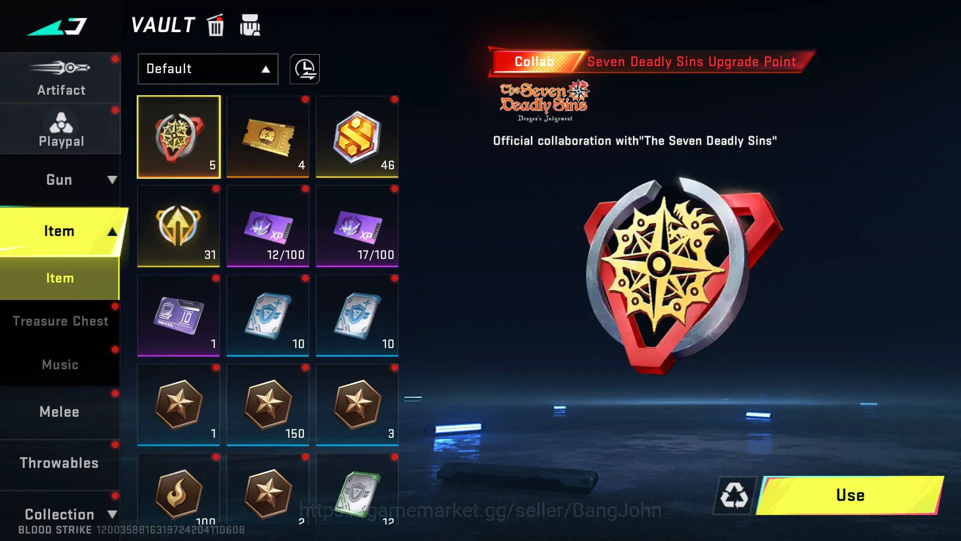 Blood Strike Accounts [ASIA] WHALE ACC | EVO Pivot | 3 ETERNAL GUNS | ET image 18