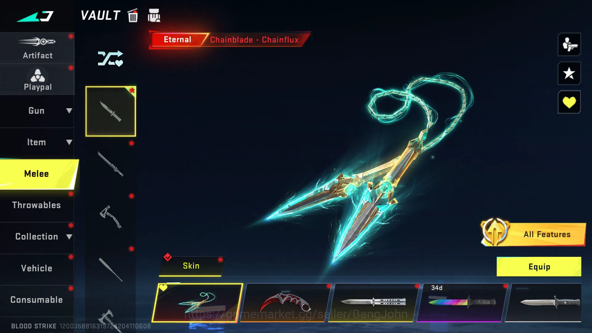 Blood Strike Accounts [ASIA] WHALE ACC | EVO Pivot | 3 ETERNAL GUNS | ET image 19
