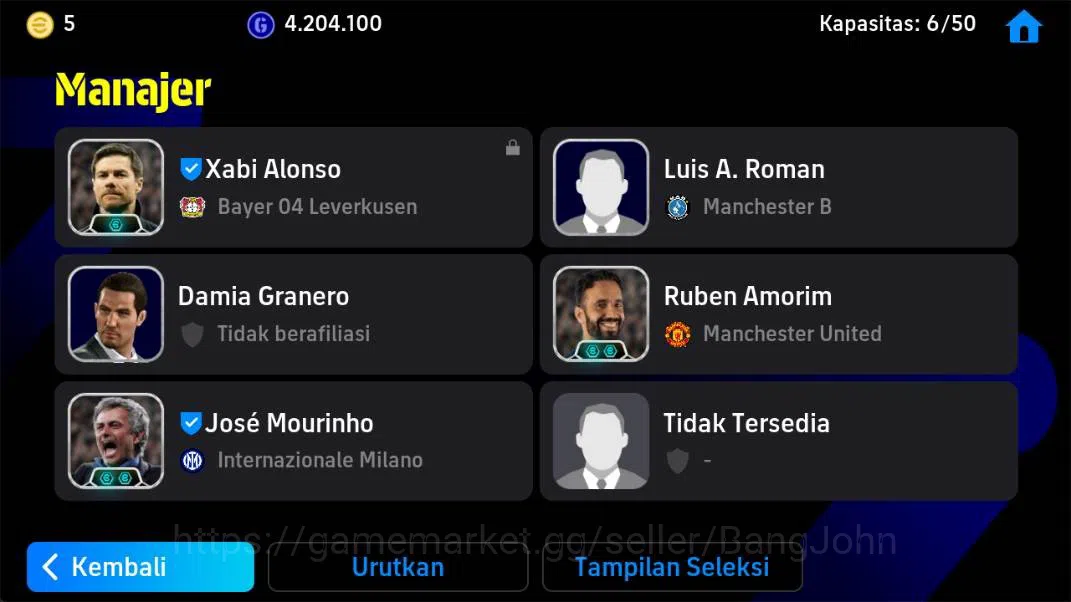 eFootball Accounts Android | power 3225, suarez MSN, thuram epic, piq image 3