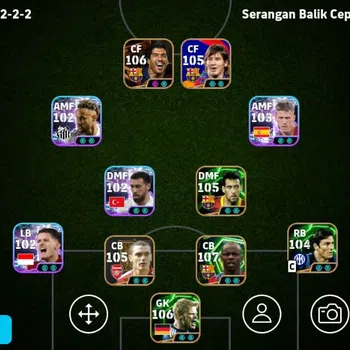 eFootball Legends & Iconic Players Android | power 3225, suarez MSN, thuram epic, piq image 1