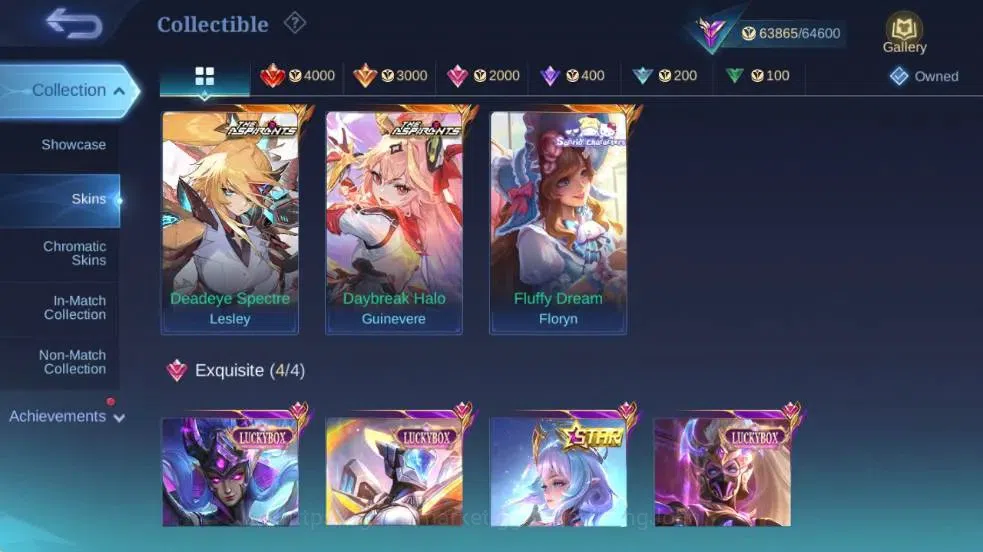 Mobile Legends: Bang Bang Accounts Global | Hero 101| Skin 247| Renowned | Asp Lesley image 14