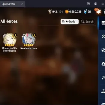 Epic Seven Accounts Starter Global Unverif|Best Starter|2ML(MSI,NMLuna)|PoH+Bless ON|Stigma 2.9K|Side Story