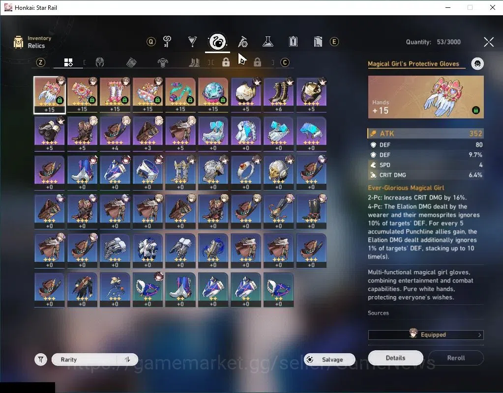 Honkai Star Rail Accounts Asia|TL 29|8K SJ+28 SRSP|3 Limited| Sparxie, Dante image 8