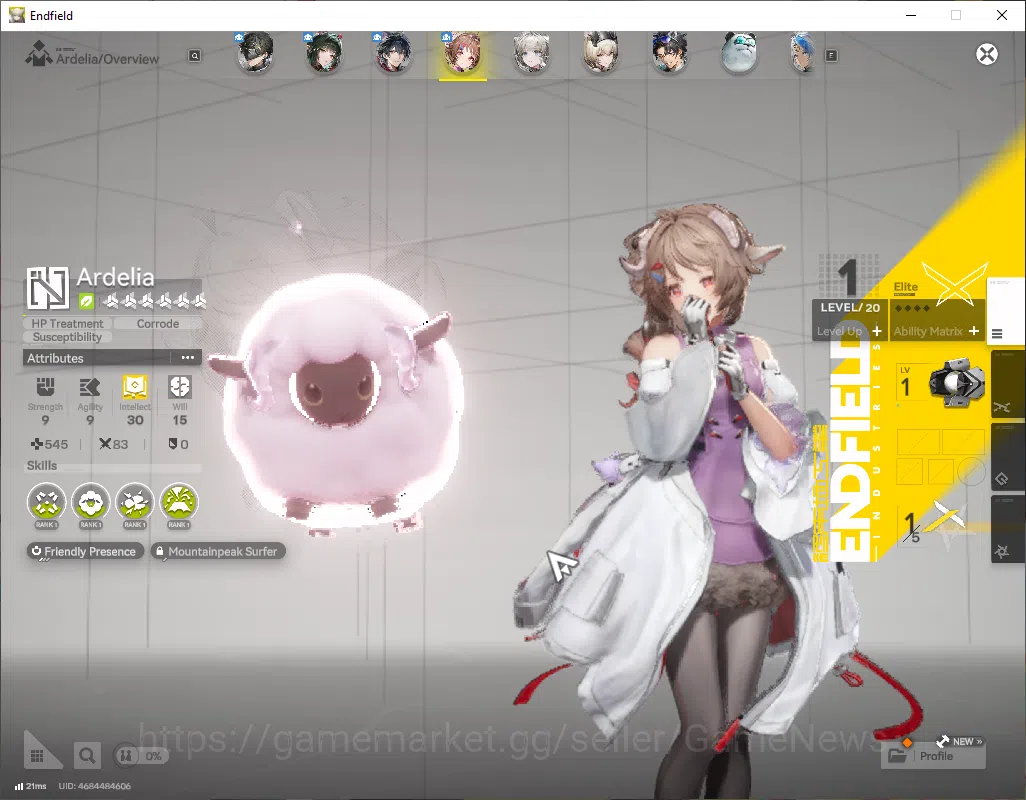 Arknights: Endfield Accounts ASIA|Lv2|Fresh Starter|SSR2(1Limit)|ZhuangFangyi , image 11