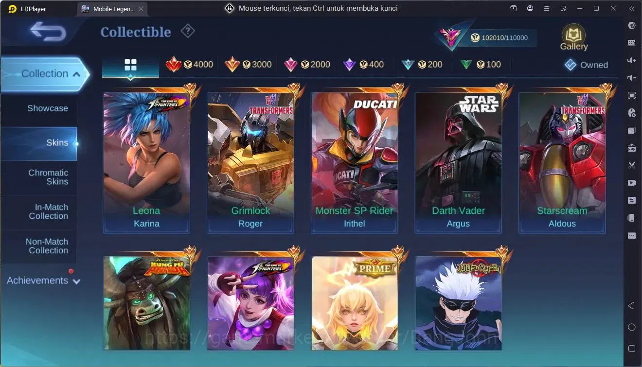 Mobile Legends: Bang Bang Accounts Global |Hero 133|Skin 312|Exalted|Legend Franco|JJ image 8