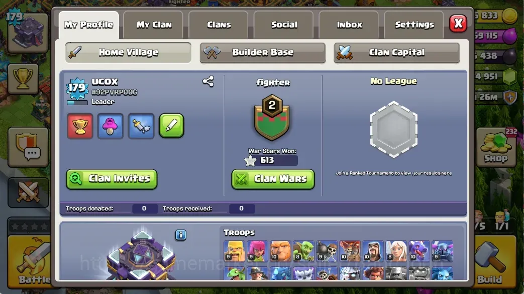 Clash of Clans Accounts High-End TH15-BH8|LVL179|BK80,AQ87,MP62,GW62,RC30,DD9|HH19|BM25-BC21|4,9K Gems|4 Legend & 2 Gold 1