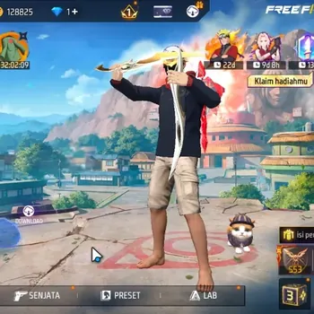 Free Fire Accounts Indonesia|AK47 Draco,SCAR Megalodon|Katana Tulang Pasir,M1014 Apocalyptic Etc|Bundle Yuji|208 Vault 73