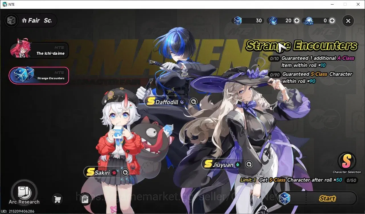 Neverness to Everness Accounts GLOBAL NA|HL 3| 1 SSR Limited Nanally |4 SR|Glider image 4