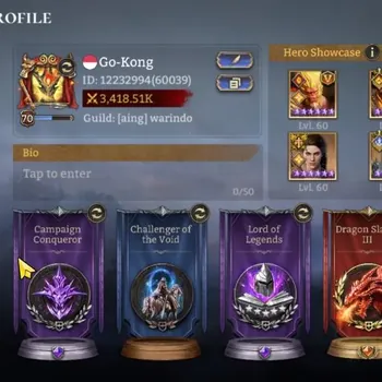 Watcher of Realms Accounts End-Game Global 60xx|Power 3,4M|6 Lord:Solcadens,Aracha,Laya,ETC|37 Legend|Assassin's