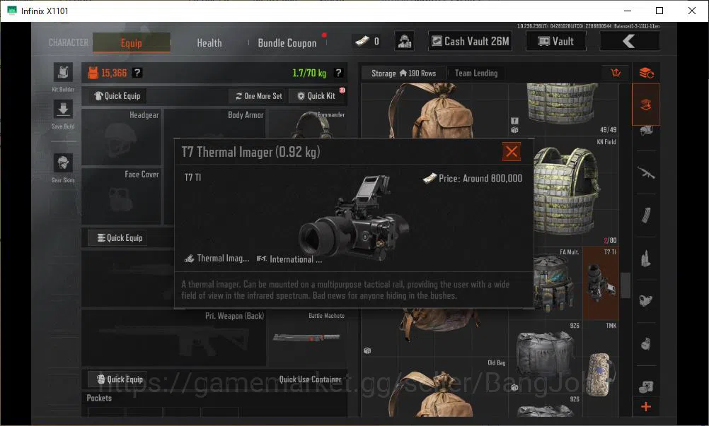 Arena Breakout Accounts MOBILE Lvl 30 |SV 71,4M |CV 26,2 M|MORE SKIN SQUIR image 6