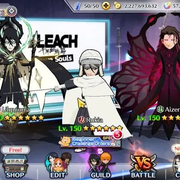 Bleach: Brave Souls Accounts High-End Global |929K BP+57K Orb|End Game|6K Acc Ticket|Aizen,Ulquiorra,Grimmjow 11th|Rukia