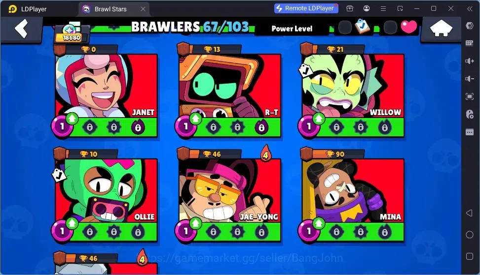 Brawl Stars Accounts Global | 18680 | 67 Brawler | 8 Hypercharge | 10 B image 15