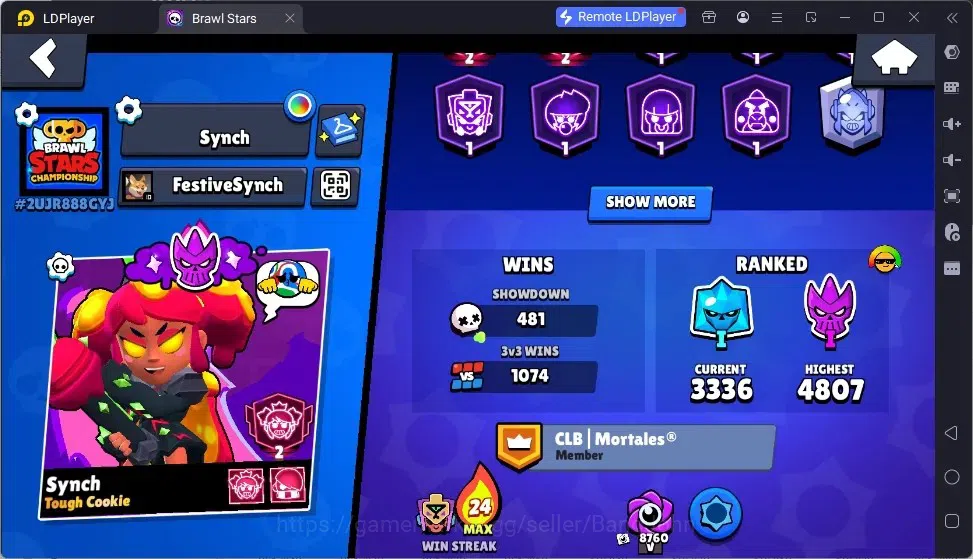 Brawl Stars Accounts Global | 18680 | 67 Brawler | 8 Hypercharge | 10 B image 3