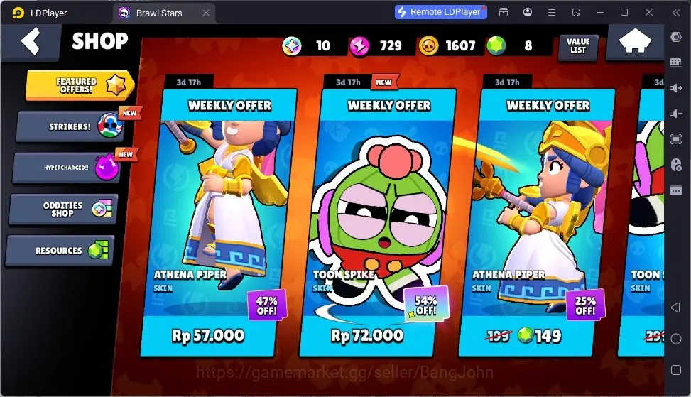 Brawl Stars Accounts Global | 18680 | 67 Brawler | 8 Hypercharge | 10 B image 4