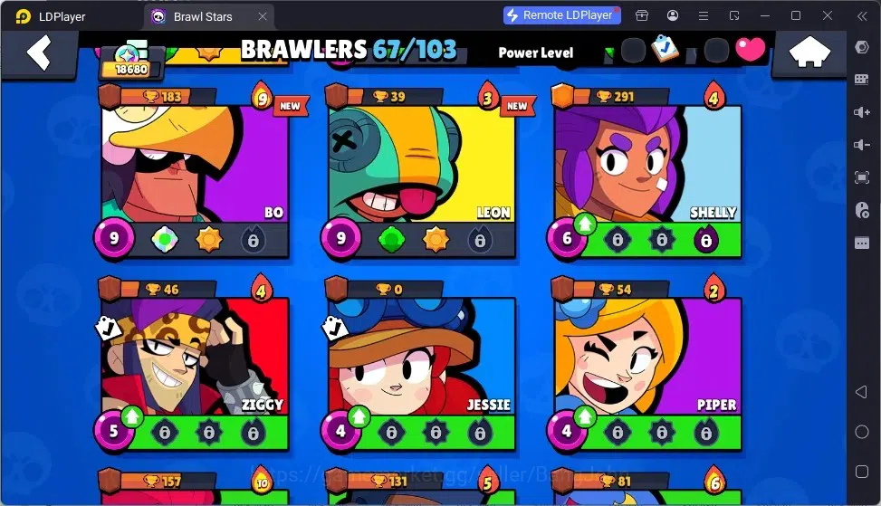 Brawl Stars Accounts Global | 18680 | 67 Brawler | 8 Hypercharge | 10 B image 7