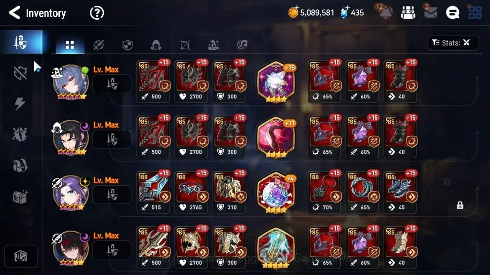 Epic Seven Accounts Limited Hero Global UnVerif|New Era|3 ML(BHwayoung,JKise,SSage Vivian)+Ab Fumyr,Fenne,etc|PoH ON|Abyss 16