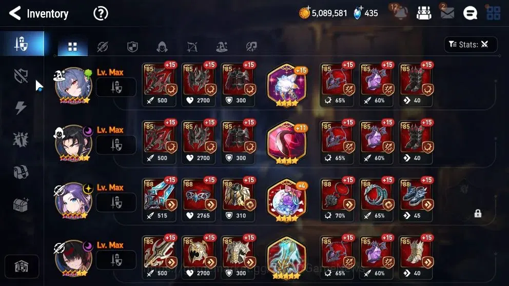 Epic Seven Accounts Limited Hero Global UnVerif|New Era|3 ML(BHwayoung,JKise,SSage Vivian)+Ab Fumyr,Fenne,etc|PoH ON|Abyss 17