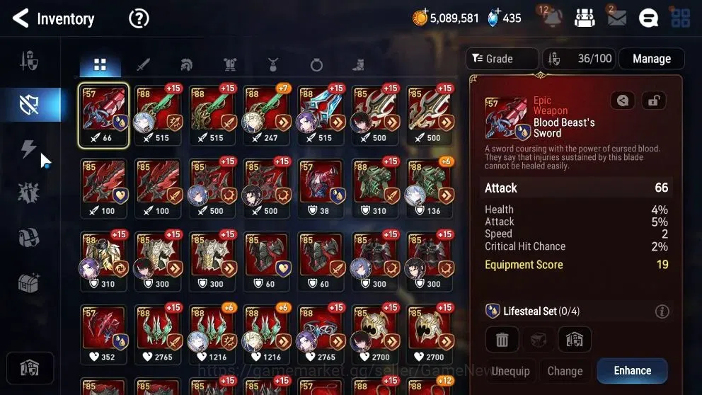 Epic Seven Accounts Limited Hero Global UnVerif|New Era|3 ML(BHwayoung,JKise,SSage Vivian)+Ab Fumyr,Fenne,etc|PoH ON|Abyss 18