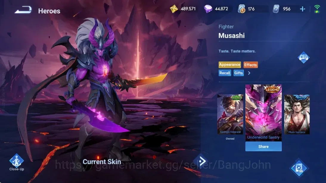 Honor of Kings Accounts Global |112H 205S|5 Legend[Lam,Allain,Sun Ce,Wukon image 7