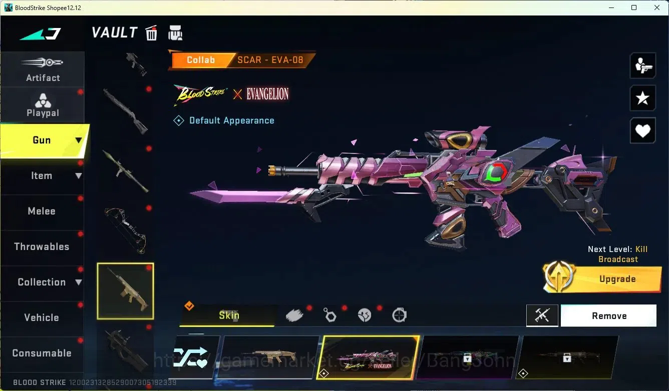 Blood Strike Accounts ASIA | L50 Master IV|Eternal DEagle|1 Limited Mele image 10