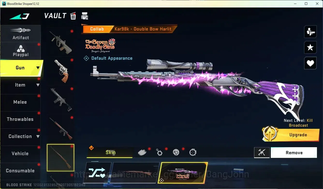 Blood Strike Accounts ASIA | L50 Master IV|Eternal DEagle|1 Limited Mele image 14