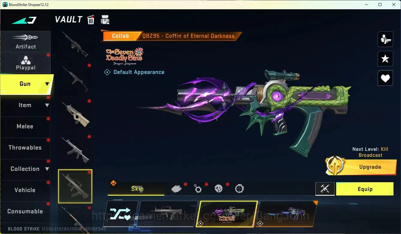 Blood Strike Accounts ASIA | L50 Master IV|Eternal DEagle|1 Limited Mele image 15
